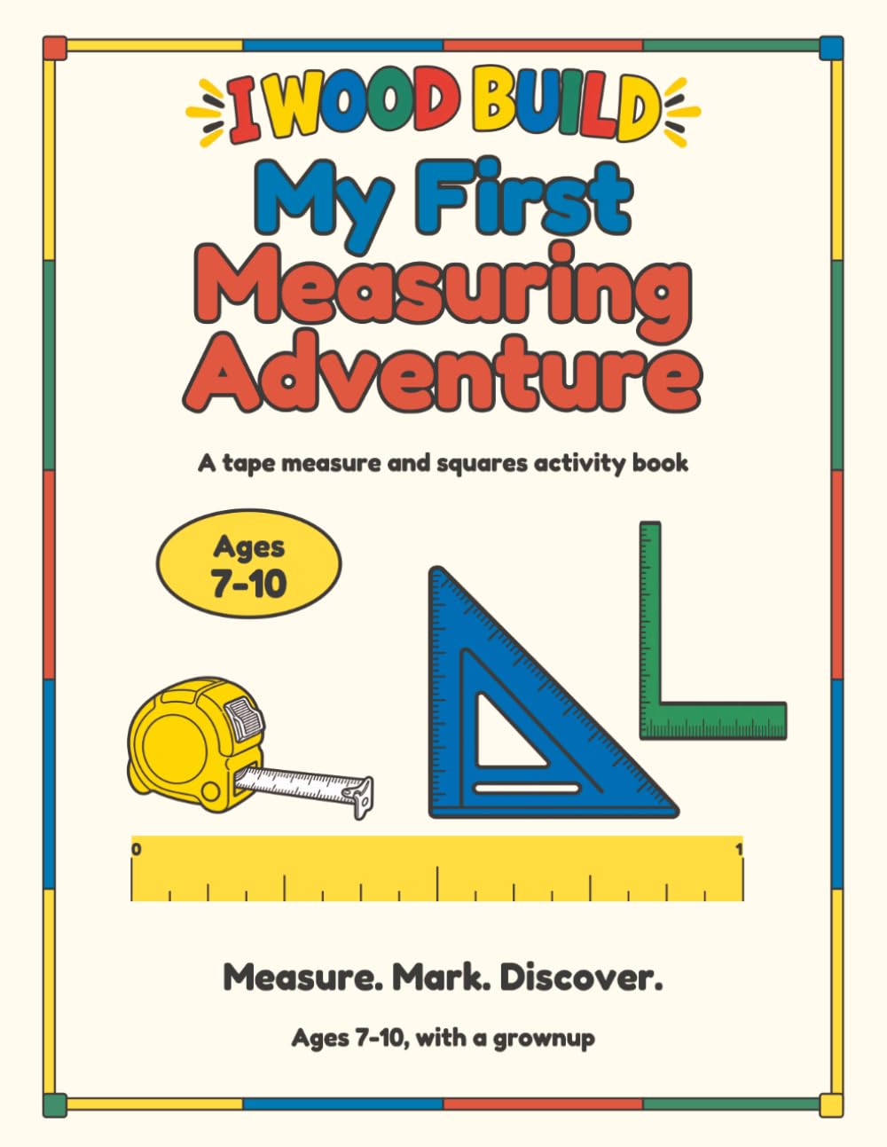 My First Measuring Adventure published paperback cover